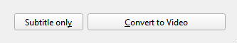 Conversion buttons in the kbp2video UI